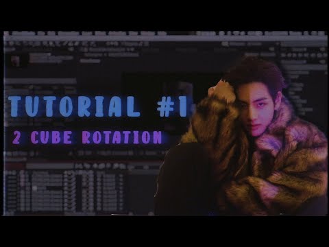2 Cube Rotation tutorial || After effects