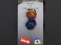 Hyperion Burn Cho Xceed'+X vs Helios Volcano Ou Zone'+Z-Beyblade Burst Sparking Battle-#Shorts