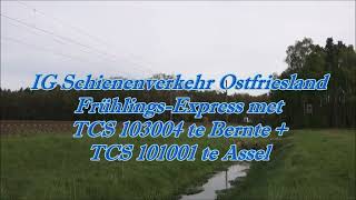 IGSO Frühlings Express met TCS 103004 + TCS 101001