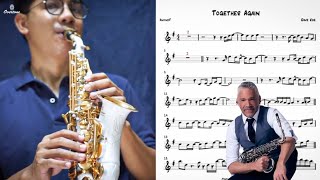 Video thumbnail of "Together Again (Dave Koz) cover and transcription"