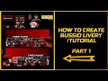 Bussid how to create bussid livery bussid livery tutorial part 1