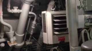 12 Dayton fan-forced heater in the retired Growler submarine