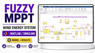 Fuzzy MPPT Based Wind Energy Conversion System in MATLAB Simulink | Wind Turbine MPPT Simulation