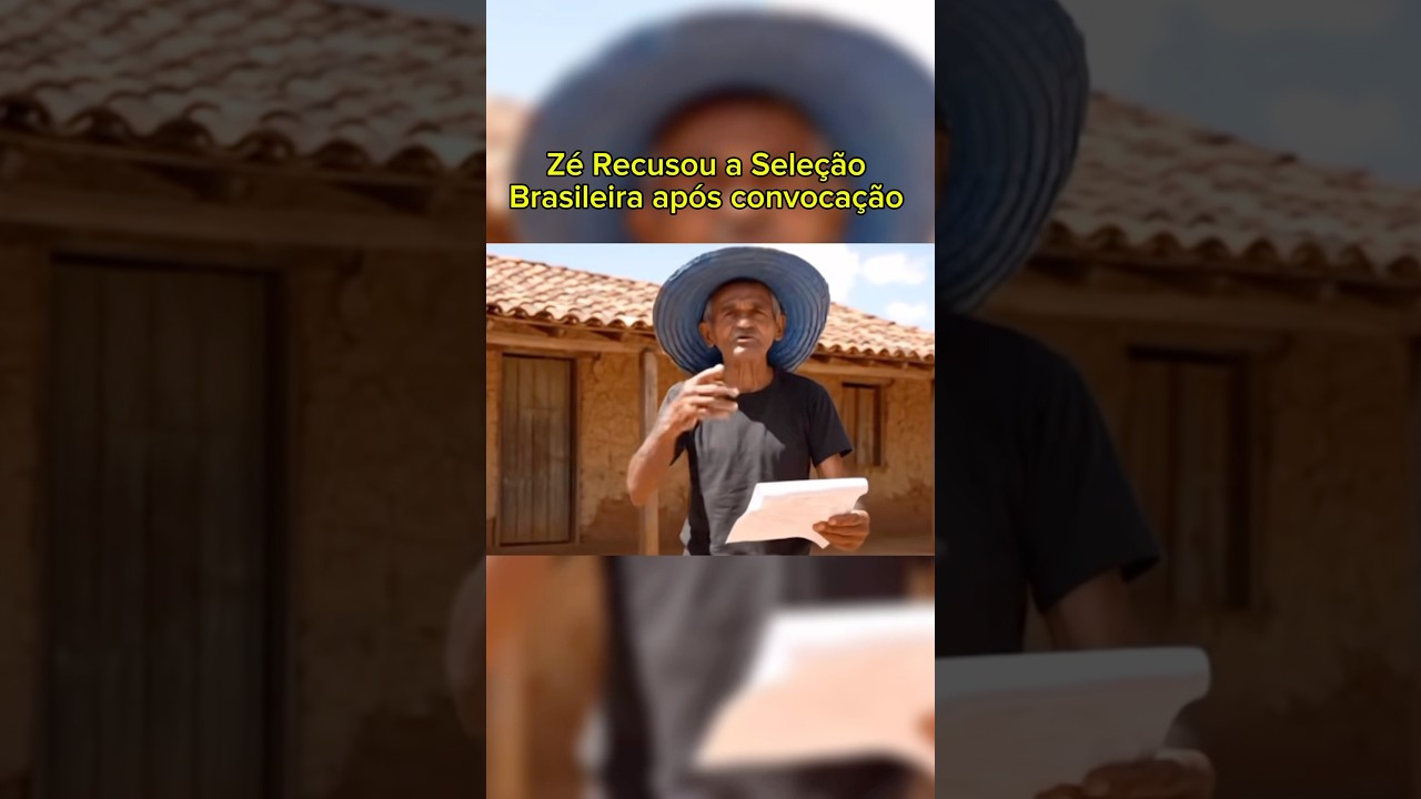 Zé Recusa Convocação da Seleção Brasileira! 