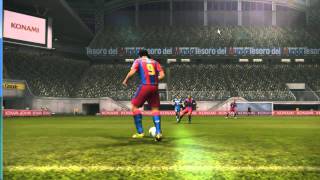 golazo de messi pes 2011