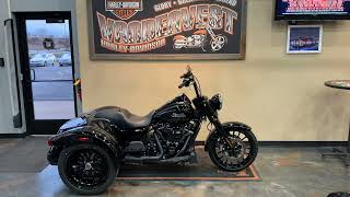 2024 Harley-Davidson Freewheeler with Custom Bars in Vivid Black-FLRT