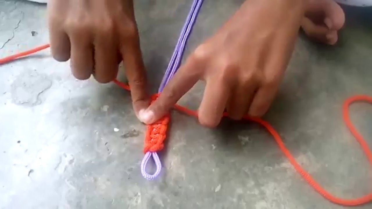Cara Membuat Gelang  Cantik Dengan Tali  Kur YouTube