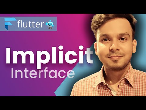 Implicit Interface in Dart | Dart Tutorial for Flutter | #58 | Hindi