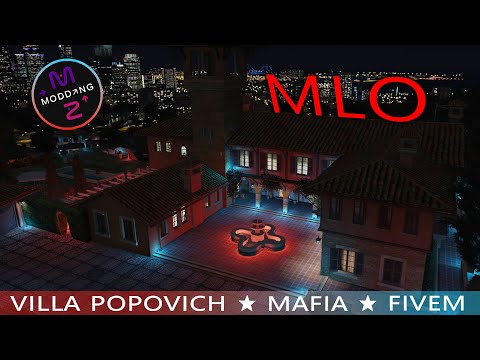 Mafia Bratva Mansion MLO FiveM resource preview