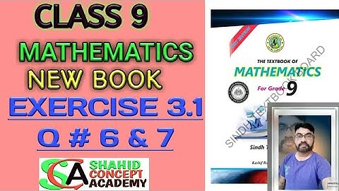 Class 9,Unit 3 Exercise 3.1, Q#6&7 | Algebraic expression & formulas | Mathematics New book