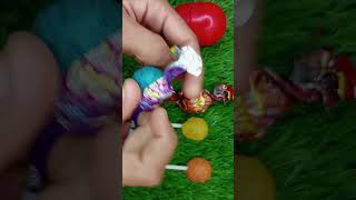New Glitter Rainbow Lollipop Candy I Cutting| ASMR | Satisfying Video
