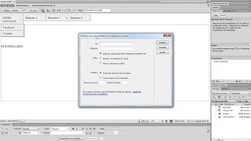 MENÚS Y FORMULARIOS EN DREAMWEAVER