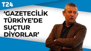 Özgür Özel Dünyaya Gazetecilik Türkiyede Suçtur Diyorlar