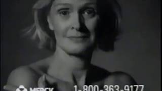 Merck  - Bone Density Test -  Osteoporosis Invisble  - Drug Company (2000)