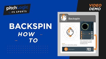 How to Use Backspin and Topspin to Develop Your Fastball and Curveball in Baseball Pitching