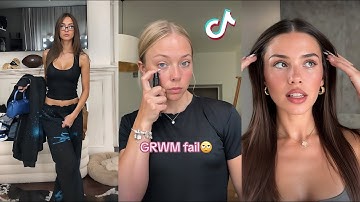 GRWM FIRST DAY OF SCHOOL! 𝜗𝜚⋆₊˚ | first day of school tiktok compilation #15