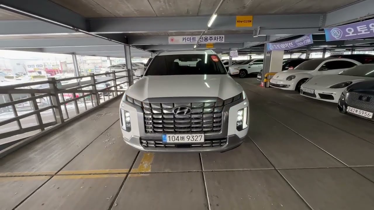 Осмотр Hyundai The New Palisade Diesel 2.2 4WD Calligraphy | Доставка авто из Кореи в Россию