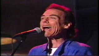 Video thumbnail of "TV Live - John Hiatt - "Child of the Wild Blue Yonder" (Letterman 1990)"