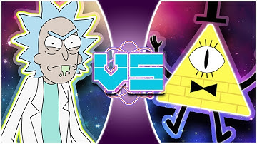 RICK SANCHEZ vs BILL CIPHER! (Rick and Morty Animation) ft: Just A Robot | REWIND RUMBLE
