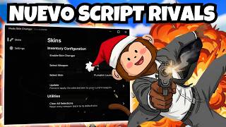 🔫EL MEJOR SCRIPT RIVALS🔫 |🔥TODAS LAS SKINS+ANIMACIÓN🔥|