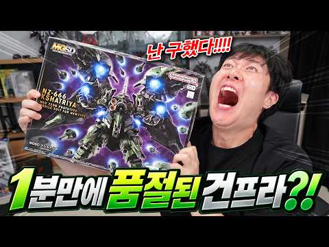 I finally got it! The MGSD Kshatriya that sold out in a minute! The quality is absolutely insane...