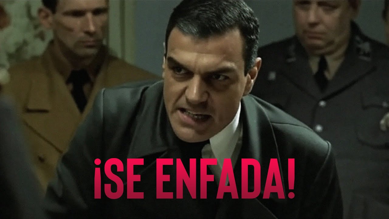 PEDRO SÁNCHEZ SE ENFADA MUCHO 😡 | El Hundimiento (DOBLAJE) | PARODIA