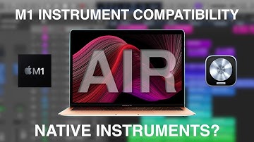 M1 Logic Pro Production Test + Native Instruments Rosetta Performance