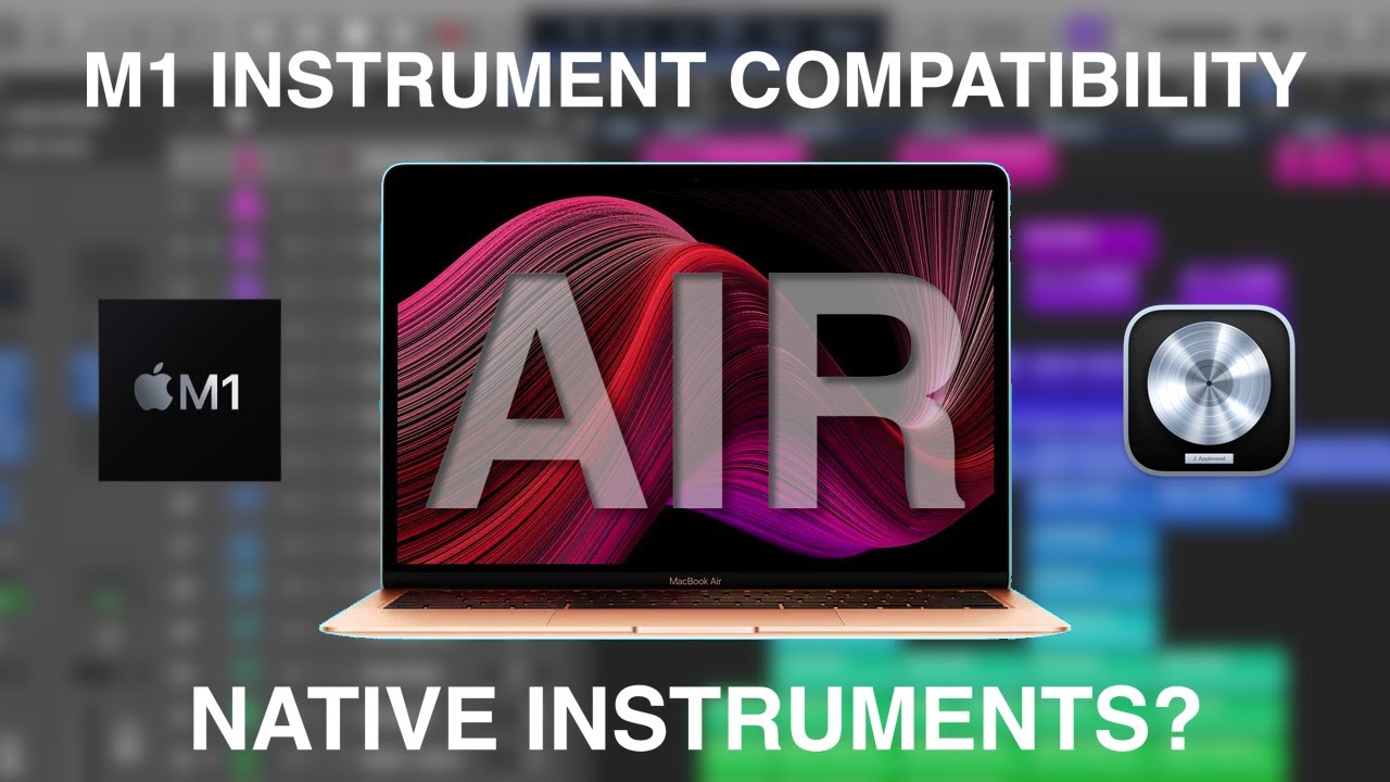 M1 Logic Pro Production Test + Native Instruments Rosetta Performance ...