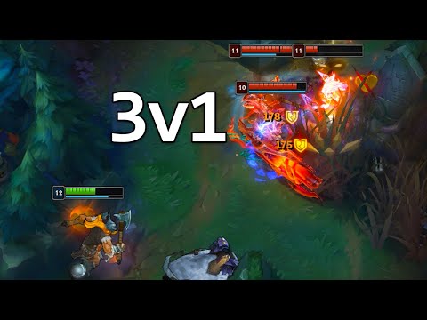 This is why Reworked Olaf is broken...