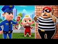 Oh no the baby is lost  police officer song  safety tips  more kids songs  nursery rhymes