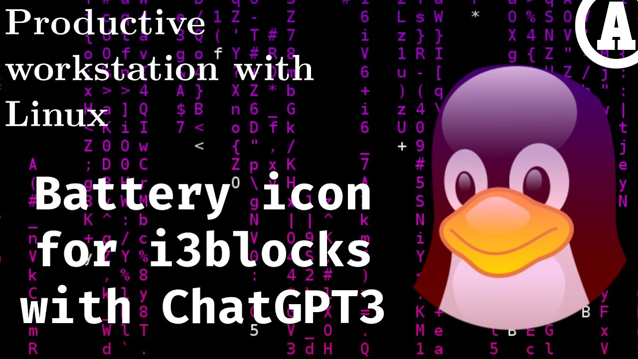 Productive Workstation with Linux (EXTRA) - Adding battery icon using ...