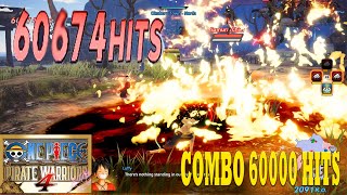 One Piece Pirate Warriors 4 - Portgas D Ace (ポートガス・Dディー・エース) 60000 COMBO HITS   1080P Gameplay