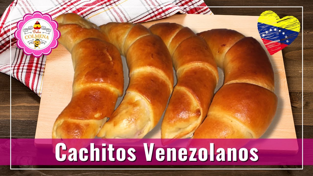 Cachitos de Jamón (Pan Venezolano)