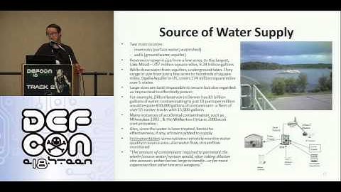 Defcon 18   Cyber terrorism and the security of the national drinking water infrastructure   John McNabb   Part