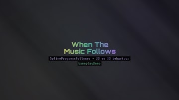WTMF | UE5 MetaSounds Spline Progress Follower & 3D vs 2D Audio Behaviour Demo