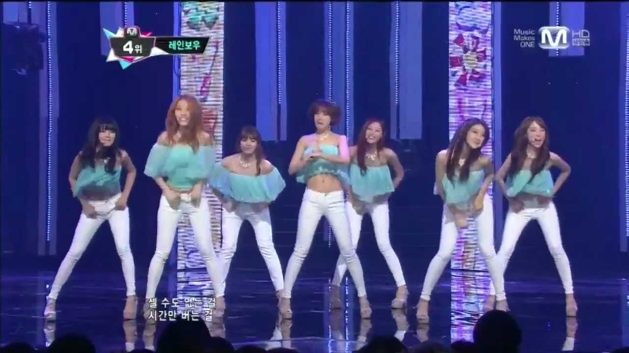 레인보우_Tell me Tell me(Tell me Tell me by Rainbow@Mcountdown 2013.2.28)