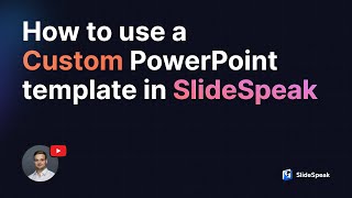 Create AI Presentations from Custom PowerPoint templates