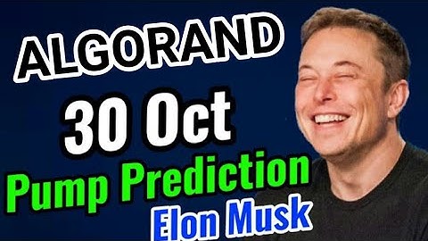 Algorand 30 October PUMP🤑 || Algorand Price Prediction || Algorand Today Update!