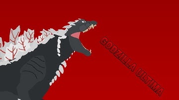 Stick Nodes|Godzilla Ultima Stickfigure Showcase