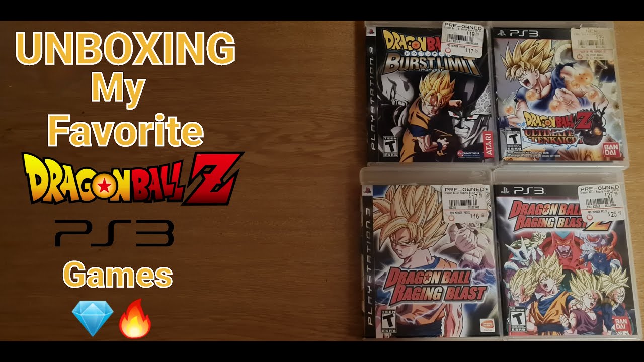 Unboxing My Favorite Dragon Ball Z PlayStation 3 Games ️🔥💎 - YouTube