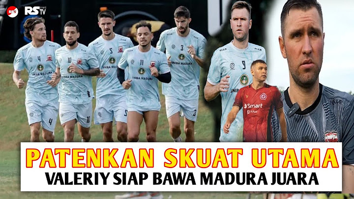 Pelatih Madura united | Gelar uji coba lawan Barito putera | Pemain Asing Madura optimis bisa juara