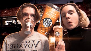 СТАРБАКС ИЗ ПЕРЕКРЁСТКА // ОБЗОР НА КОФЕЙНЫЕ НАПИТКИ STARBUCKS