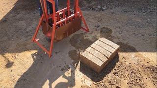 maxi block brick machine