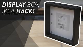 IKEA FRAME HACK | DIY Shadow Box Display