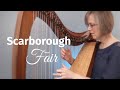 Scarborough fair harp music by anne crosby gaudet