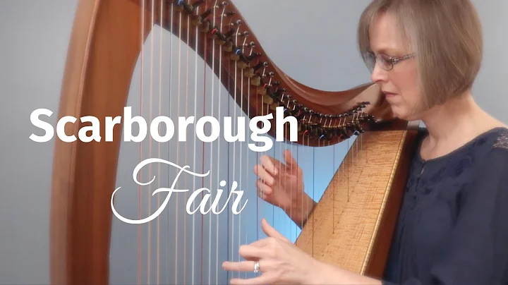SCARBOROUGH FAIR harp music by Anne Crosby Gaudet