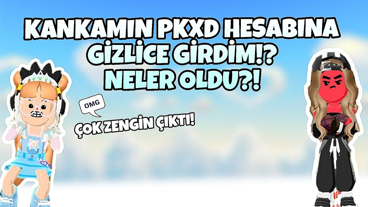 KANKAMIN PKXD HESABINA GİZLİCE GIRDIM!😰 NELER OLDU? |@Asminpkxd & 