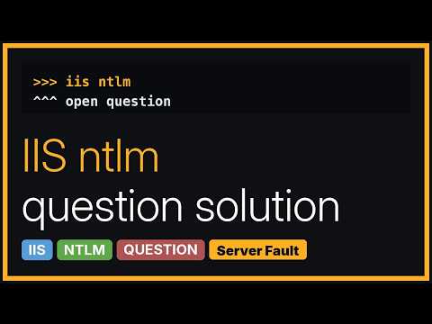 Enabling NTLM Auto login on IIS for fully qualified domain name (FQDN)