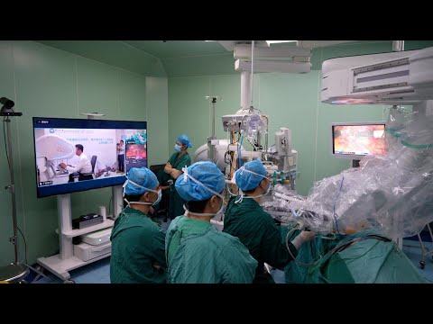 Remote robotic surgery