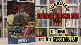 Batman Bronze Age Omnibus Vol 1 - Overview